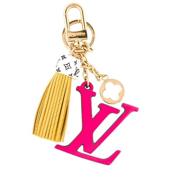 Authentic RARE LOUIS VUITTON Pop Tassel Bag Charm Large LV Box Cover GIFTABLE - Picture 7 of 15